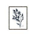Picture of Blue Leaves IV _GroupedProduct_Rectangle_Portrait_Canvas_Framed_
