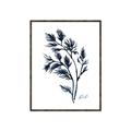 Picture of Blue Leaves IV _GroupedProduct_Rectangle_Portrait_Canvas_Framed_