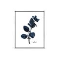 Picture of Blue Leaves V _GroupedProduct_Rectangle_Portrait_Canvas_Framed_