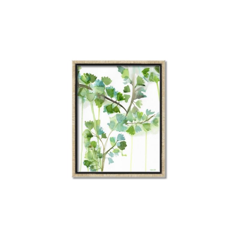 Picture of Green Dripping I _GroupedProduct_Rectangle_Portrait_Canvas_Framed_