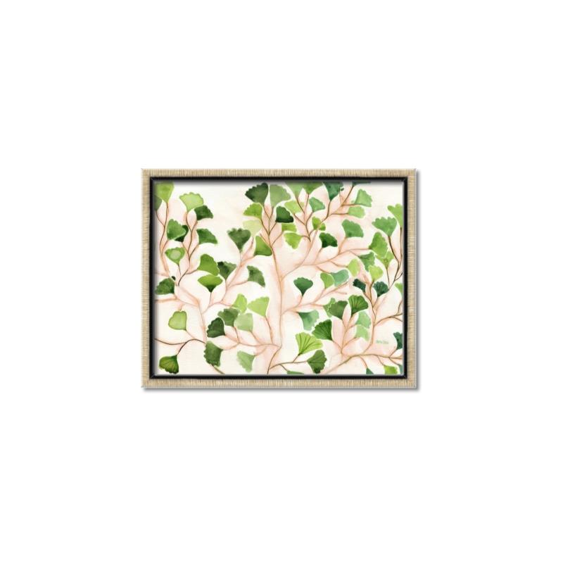Picture of Happy Leaves _GroupedProduct_Rectangle_Landscape_Canvas_Framed_