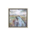Picture of Water Golden Falls  _GroupedProduct_Square_Canvas_Framed_