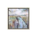 Picture of Water Golden Falls  _GroupedProduct_Square_Canvas_Framed_