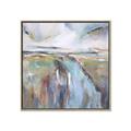 Picture of Water Golden Falls  _GroupedProduct_Square_Canvas_Framed_