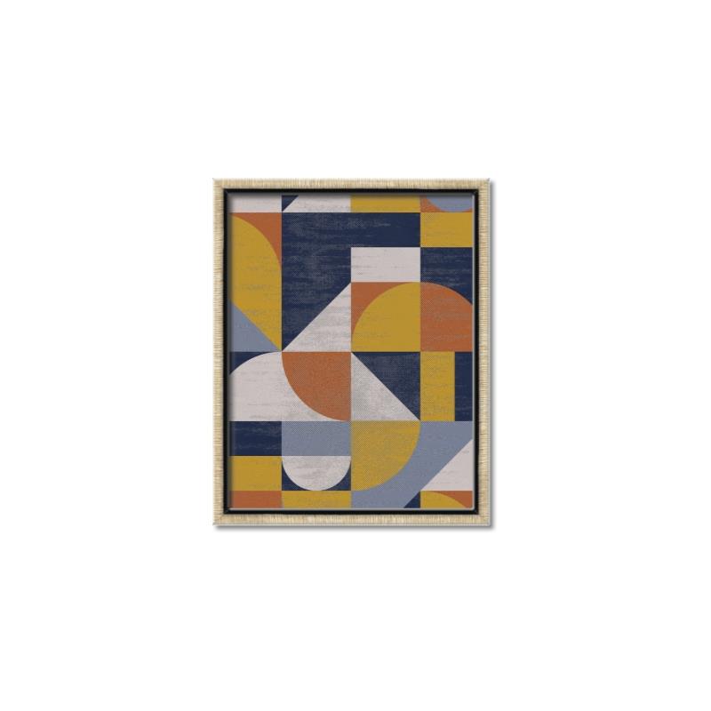 Picture of Seeing Triangle II _GroupedProduct_Rectangle_Portrait_Canvas_Framed_