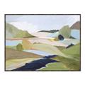 Picture of Green Landscape  _GroupedProduct_Rectangle_Landscape_Canvas_Framed_