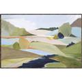 Picture of Green Landscape  _GroupedProduct_Rectangle_Landscape_Canvas_Framed_