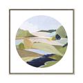 Picture of Green Landscape I _GroupedProduct_Square_Canvas_Framed_