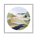 Picture of Green Landscape I _GroupedProduct_Square_Canvas_Framed_