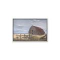 Picture of Wooden Fence _GroupedProduct_Rectangle_Landscape_Canvas_Framed_