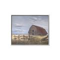 Picture of Wooden Fence _GroupedProduct_Rectangle_Landscape_Canvas_Framed_
