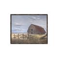 Picture of Wooden Fence _GroupedProduct_Rectangle_Landscape_Canvas_Framed_