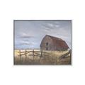 Picture of Wooden Fence _GroupedProduct_Rectangle_Landscape_Canvas_Framed_