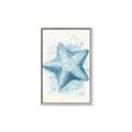 Picture of Teal Starfish _GroupedProduct_Rectangle_Portrait_Canvas_Framed_