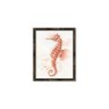 Picture of Coral Seahorse _GroupedProduct_Rectangle_Portrait_Canvas_Framed_