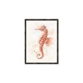 Picture of Coral Seahorse _GroupedProduct_Rectangle_Portrait_Canvas_Framed_