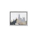 Picture of Gray Building _GroupedProduct_Rectangle_Landscape_Canvas_Framed_