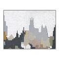 Picture of Gray Building _GroupedProduct_Rectangle_Landscape_Canvas_Framed_