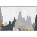 Picture of Gray Building _GroupedProduct_Rectangle_Landscape_Canvas_Framed_