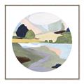 Picture of Green Landscape II _GroupedProduct_Square_Canvas_Framed_