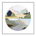 Picture of Green Landscape II _GroupedProduct_Square_Canvas_Framed_