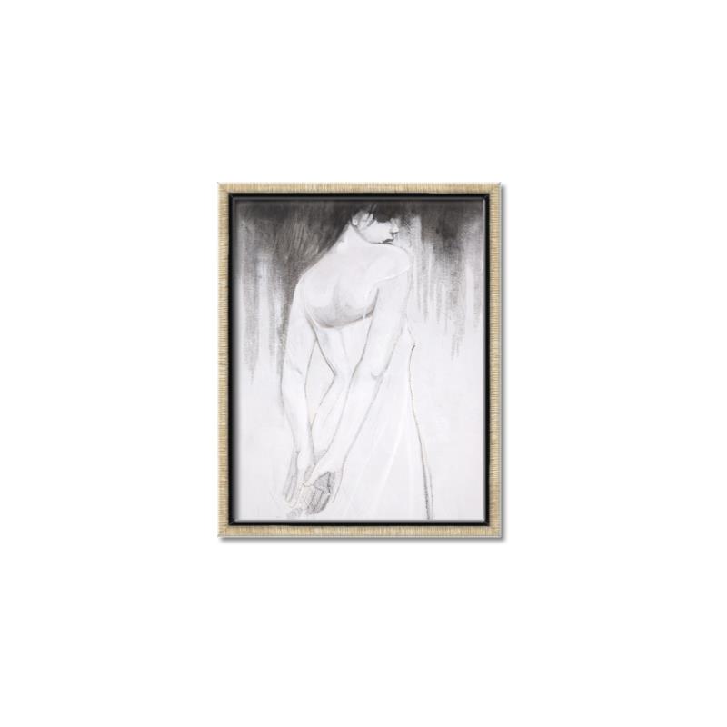 Picture of Shy Girl _GroupedProduct_Rectangle_Portrait_Canvas_Framed_