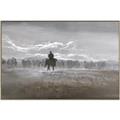 Picture of Horse Roundup _GroupedProduct_Rectangle_Landscape_Canvas_Framed_
