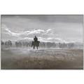 Picture of Horse Roundup _GroupedProduct_Rectangle_Landscape_Canvas_Framed_