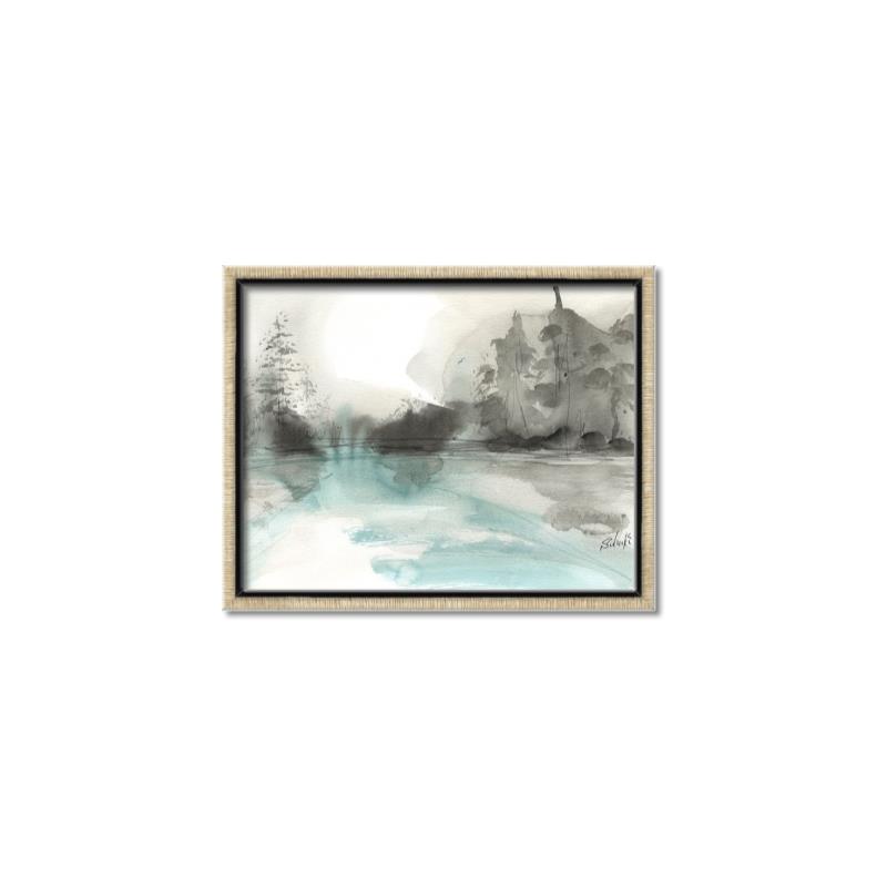 Picture of Icy Creek II _GroupedProduct_Rectangle_Landscape_Canvas_Framed_