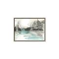 Picture of Icy Creek II _GroupedProduct_Rectangle_Landscape_Canvas_Framed_