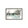 Picture of Icy Creek II _GroupedProduct_Rectangle_Landscape_Canvas_Framed_