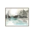 Picture of Icy Creek II _GroupedProduct_Rectangle_Landscape_Canvas_Framed_