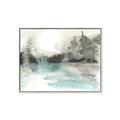 Picture of Icy Creek II _GroupedProduct_Rectangle_Landscape_Canvas_Framed_