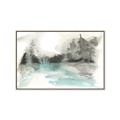 Picture of Icy Creek II _GroupedProduct_Rectangle_Landscape_Canvas_Framed_