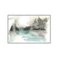 Picture of Icy Creek II _GroupedProduct_Rectangle_Landscape_Canvas_Framed_