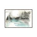 Picture of Icy Creek II _GroupedProduct_Rectangle_Landscape_Canvas_Framed_