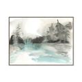 Picture of Icy Creek II _GroupedProduct_Rectangle_Landscape_Canvas_Framed_