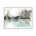 Picture of Icy Creek II _GroupedProduct_Rectangle_Landscape_Canvas_Framed_