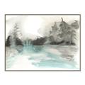 Picture of Icy Creek II _GroupedProduct_Rectangle_Landscape_Canvas_Framed_