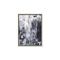 Picture of Abstract With Silver Foil _GroupedProduct_Rectangle_Portrait_Canvas_Framed_
