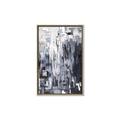 Picture of Abstract With Silver Foil _GroupedProduct_Rectangle_Portrait_Canvas_Framed_
