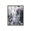 Picture of Abstract With Silver Foil _GroupedProduct_Rectangle_Portrait_Canvas_Framed_