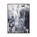 Picture of Abstract With Silver Foil _GroupedProduct_Rectangle_Portrait_Canvas_Framed_