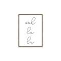 Picture of Ooh La La I _GroupedProduct_Rectangle_Portrait_Canvas_Framed_
