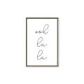 Picture of Ooh La La I _GroupedProduct_Rectangle_Portrait_Canvas_Framed_