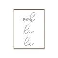 Picture of Ooh La La I _GroupedProduct_Rectangle_Portrait_Canvas_Framed_