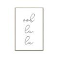 Picture of Ooh La La I _GroupedProduct_Rectangle_Portrait_Canvas_Framed_
