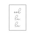 Picture of Ooh La La I _GroupedProduct_Rectangle_Portrait_Canvas_Framed_