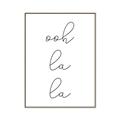 Picture of Ooh La La I _GroupedProduct_Rectangle_Portrait_Canvas_Framed_