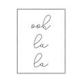 Picture of Ooh La La I _GroupedProduct_Rectangle_Portrait_Canvas_Framed_